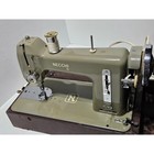Necchi Bf Mira Vintage Sewing Machine Made In Italy Case Light Pedal Works Video