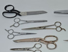 Vintage Scissor Shears Lot Of 18 Wiss Singer Kleencut Creative Moments Richards