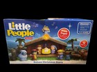 Fisher Price Little People Christmas Story Nativity Set Complete Bonus Books