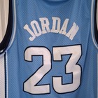 North Carolina Tar Heels Michael Jordan  23 Blue white Basketball Jersey Medium