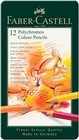 Faber-castell Polychromos Artists  Color Pencils tin Of 12 Colors artist Pencils