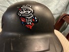 Game Used Worn Rocket City Trash Pandas Batting Helmet Los Angeles Angels Milb