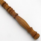 16  Hand Turned Wizards Mahogany Wood Magic Wand Wicca Pagan W  Free Velvet Bag