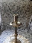 Antique Brass Candle Stick Holder 14in Tall