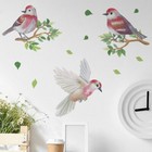 Wall Sticker Animal Decal Hummingbird Leaf Kids Room Vinyl Mural Art Home Decor