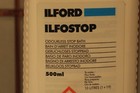 Ilford Ilfostop Odourless Stop Bath  500ml  0 5 Litre Darkroom Film Developing