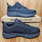 Kirkland Signature Men s Comfort Walker Sneakers Shoes   Black