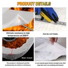 1 4  Fireproof High Temperature Insulation Blanket For Furnace  Forges  Kilns 
