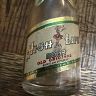 1940   s Miller High Life Mini Beer Bottle Vintage Glass Lady Moon Beautiful Label