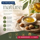 Moroccan Argan Oil 100  Pure Usda Organic Cold Pressed Unrefined - Deep Moisturi