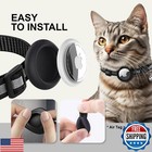4 Pack Breakaway Cat Collars For Airtags  Reflective  Waterproof  Safety Buck