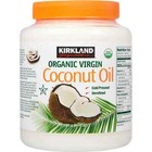 Kirkland 100  Usda Organic Coconut Oil Virgin Cold Pressed Unrefined  84 Fl Oz