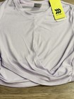 All In Motion Ribbed Tee Women   s M  8  Light Purple Cropped Crew Neck T-shirt