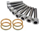 06-10 Suzuki Gsx-r600 Gsx-r750 Titanium Bolts Exhaust Manifold Gasket Repair Kit
