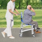Foldable Emergency Stair Chair 160kg 352 74lb Transportation Climbing Wheelchair