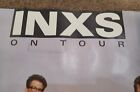 Inxs  On Tour  Original  Promo Poster  1988 Atlantic Records Vg