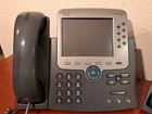Lot Of 2 Cisco Voip Ip Office Phones Cp-7975g   Cp-7965g W Stands   Handsets