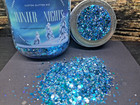 Winter Nights Sparkling Glitter Mix  2oz  By Reptilesandresin Glitter