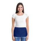 Waist Aprons Commercial Restaurant Home Bib Spun Poly Cotton Kitchen  3 Pocke   