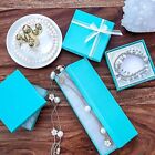 Bulk Cardboard Kraft Paper Jewelry Gift Boxes Cotton Filled Teal - For Shipping
