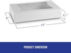 Mt Products White Treat Box  12  X 8  X 2 25  Bakery Boxes - Pack Of 25