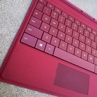 Microsoft Surface Pro Type Cover Red Keyboard Model 1725 For Pro 3 4 5 6 7