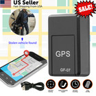 32gb Tf Card   Gf07 Magnetic Mini Tracker Car Real Time Tracking Locator Gps Gsm