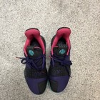 Adidas James Harden Low Top Basketball Sneakers Purple black teal pink Kids 6
