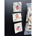 Lot Of 20 Vintage American Flag Lapel Pins Made In Usa Patriotic Bulk Hat Pins