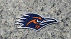 Vintage Utsa Roadrunners Logo Patch  Embroidered Iron On Backing 3 x 1 5 