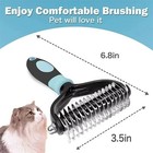 Pet Hair Remover Grooming Comb Cat Dogs Animal Accessories