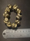 10 Lg Twisted Glass Beads  b977 - Furnace Beads- 18mm