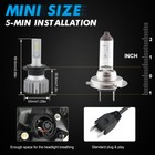 For Audi A4 2007-2014 6x Combo H7 H11 Led Headlight   Fog Light White Lamp Bulbs