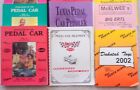 Lot Of 13 Vintage Pedal Car Books And Parts Manuals Also Ertl Construction Book