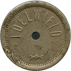 Unknown Maverick Idelwield Bar Saloon Good For One Drink Or Cigar Trade Token