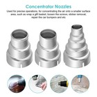 Heat Gun Nozzles Set 7pcs 35-40mm Hot Air Gun Attachments Soldering Nozzle Tool