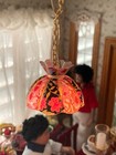1 12 New Dollhouse Miniature Beautiful Tiffany Style Floral Ceiling 12v Light