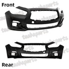 Front Bumper Cover Fascia Front For Infiniti Q50 2014-2017 620224hd0h