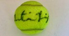Martina Hingis Autographed Wilson Tennis Ball
