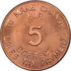 5 Mil Arizona Tax Token From The 1930 s Uncirculated  inv  12307  Free Shipping