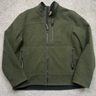 Irish Setter Jacket Pants Set Mens Large Green Wool Blend Hunting 38x32  36x31 