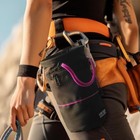 Chalk Bags  Rock Climbing Chalk Bag  2 Zip Pocket Chalk Buckets  Waterproof   