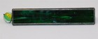 Vintage 8 5  Green Slag Glass Triangle Kaleidoscope Stained Glass Marble In Wire