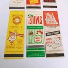 Vintage Matchcovers Lot Of 6 Matchbook Covers Chicken Restaurants Advertising 