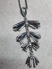 David Yurman 925 Sterling Silver Angelika Fringe Pendant Necklace With Pav   20 