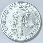 1944 Mercury Dime  Choice gem Bu   Brilliant Uncirculated 90  Silver  10424
