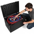 Utility Cable Trunk Road Case With Wheels  35 x22 x25  Ata Rolling Road Case