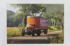 Framed Picture Al Schneider 1st Truck  150 Schneider National Transport Trucking