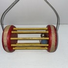 Vintage Wooden Push pull Ball Popper Toy Cool Antique Find  17   