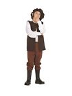 Renaissance Boy Costume Peasant Medieval Prince Child Kids Shakespeare Play 